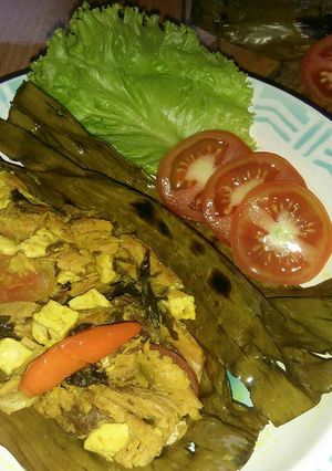 Foto resep Pepes Tongkol Tahu