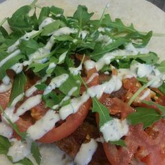 A picture of BLT Wrap.
