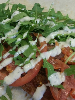 A picture of BLT Wrap.