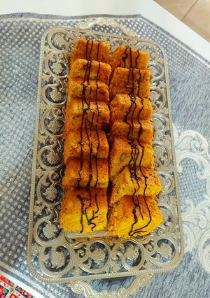 عکسی از دستور کیک عصرانه هویج و گردو