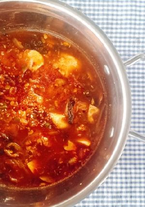 Foto resep Sundubujjigae (Sup Tahu Korea)
