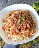 Espagueti a la Boloñesa 🍝