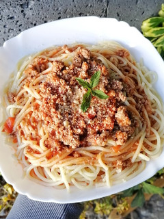Una foto de Espagueti a la Boloñesa 🍝
