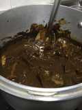 Hongo clavito en mole