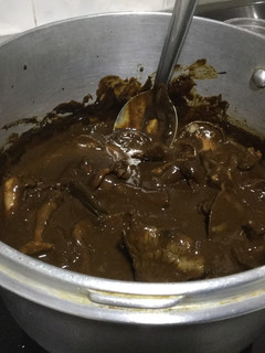 Una foto de Hongo clavito en mole