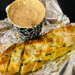 A picture of Chicken bread 🍞.