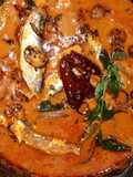 Mathi Chatti Curry / Sardines cooked in earthen pot