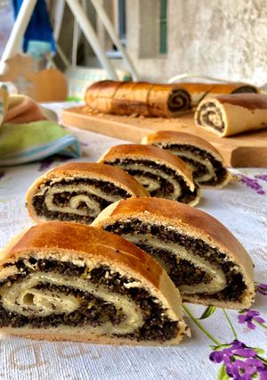A picture of Pumpkin & Poppy Seed Roll!.