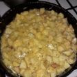 Tortilla de papas con cheddar