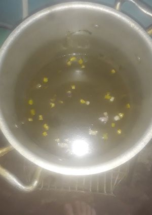 صورة لوصفة ملوخية من شرق الجزائر 🌹