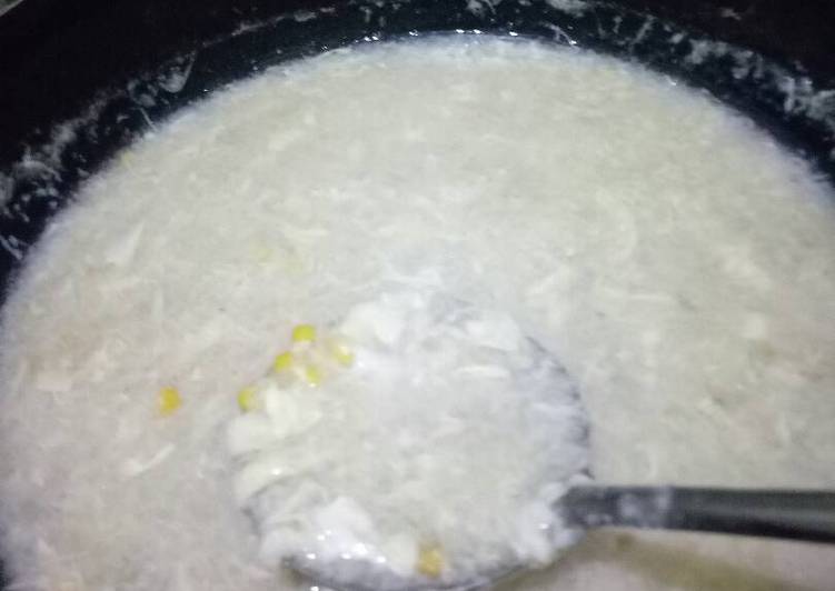 Recipe: Yummy Sup kepiting jagung manis
