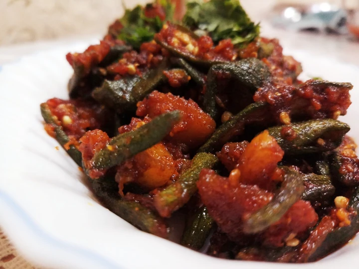 Recipe Aloo Bhindi which Delicious