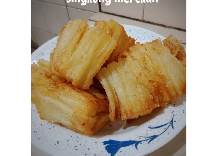 Masakan Unik Singkong merekah Ala Warteg