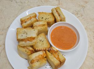 Foto resep Menbosha (Roti Isi Udang)