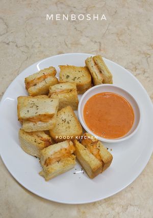 Foto resep Menbosha (Roti Isi Udang)