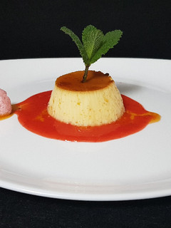 Una foto de Flan de Huevo