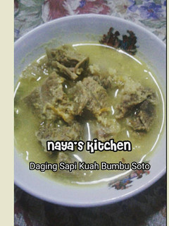 Foto resep Daging Sapi Kuah Bumbu Soto