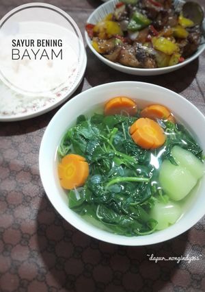 Foto resep Sayur Bening Bayam