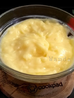 Foto resep Custard Cream isian bomboloni / Roti sobek / Pie / Soes / Pastry