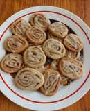 Galletas roles de canela