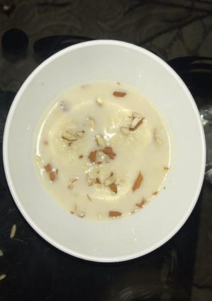 A picture of Rasmalai.