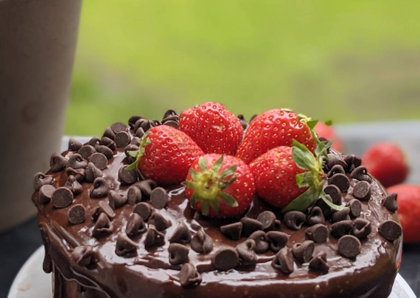 Chocolate loaded Cake