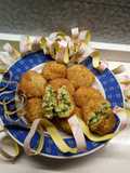 Frittelle di broccoletti e acciughe di carnevale