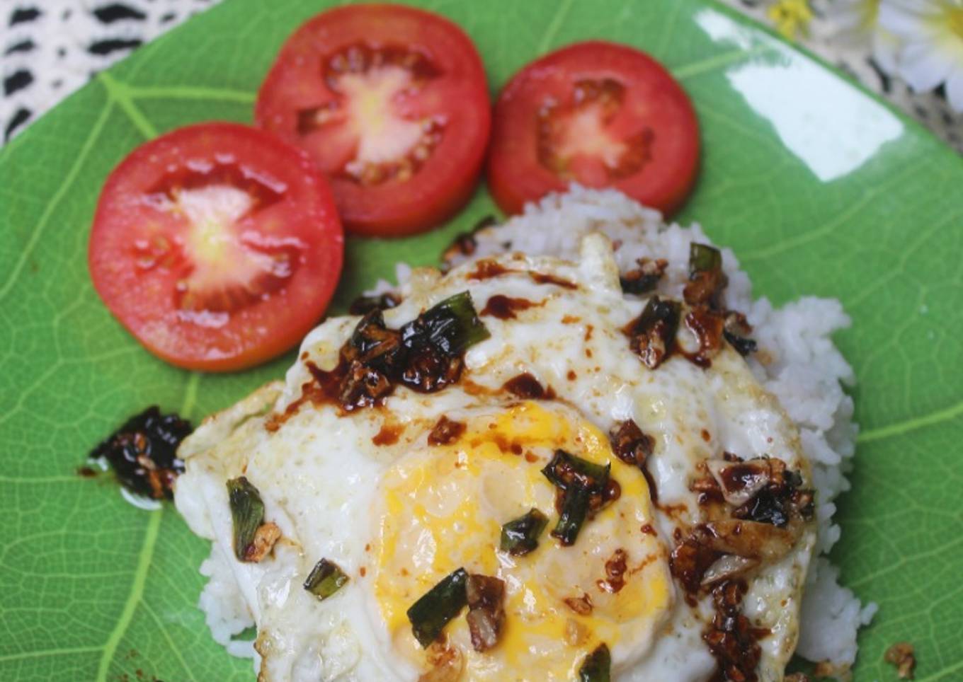 Nasi Telur Ceplok Pontianak