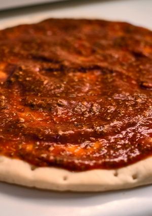 Egyszerű pizza szósz recept fotója