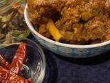 Country style chicken with chili (murghir laal jhol)