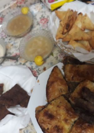 صورة لوصفة عزومة على الاد كده شوربة لسان عصفور