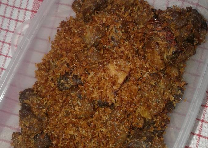 Anti Ribet, Memasak Serundeng daging sapi Menu Enak Dan Mudah Dibuat