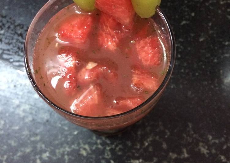 Recipe of Homemade Fruit and veggies refresher