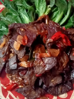 Foto resep Oseng paru mercon