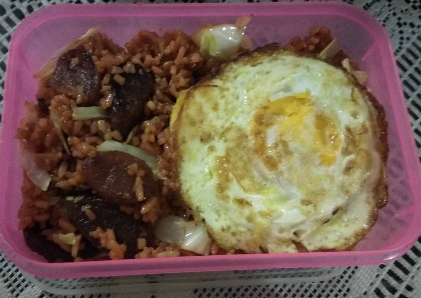 12. Nasgor Merah ala Timur dan Selatan (non halal)
