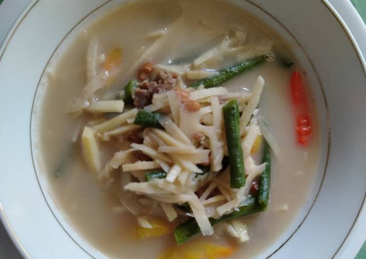 Bumbu Lodeh Rebung/Bambu Muda | Cara Membuat Lodeh Rebung/Bambu Muda Yang Enak Dan Lezat
