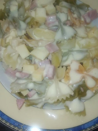 Cómo Hacer Ensalada de pasta con salsa de piña  que Delicioso