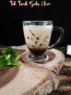 Foto resep Es Jelly Teh Tarik Gula Aren