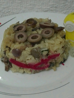 Una foto de Risotto minions