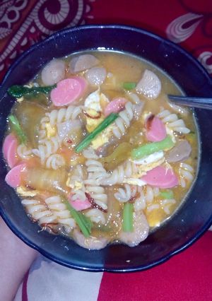 Foto resep Seblak kuah pedas