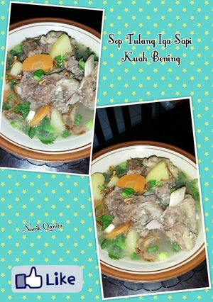 Foto resep Sup Tulang Iga Sapi