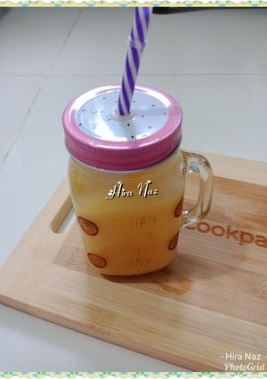 A picture of Mango shake.