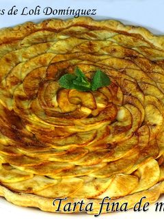 Una foto de La tarta de manzana más fácil y rápida
