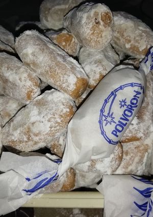 Una foto de Polvorones