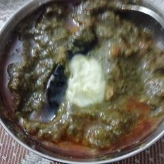 A picture of Sarso Ka Saag.