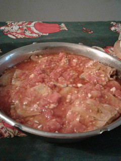 Una foto de Lengua a la vinagreta