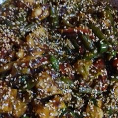 A picture of Paneer chilli.