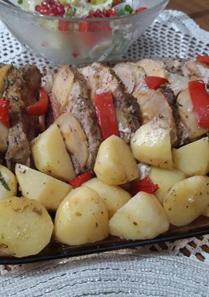 Zdjęcie przepisu Karkówka pieczona.