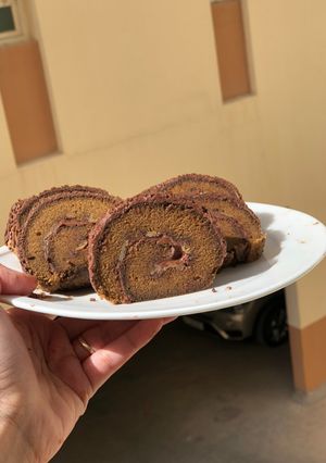 Foto resep Bolu gulung triple coklat