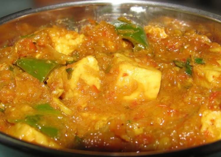Steps to Make Homemade Kadai paneer
